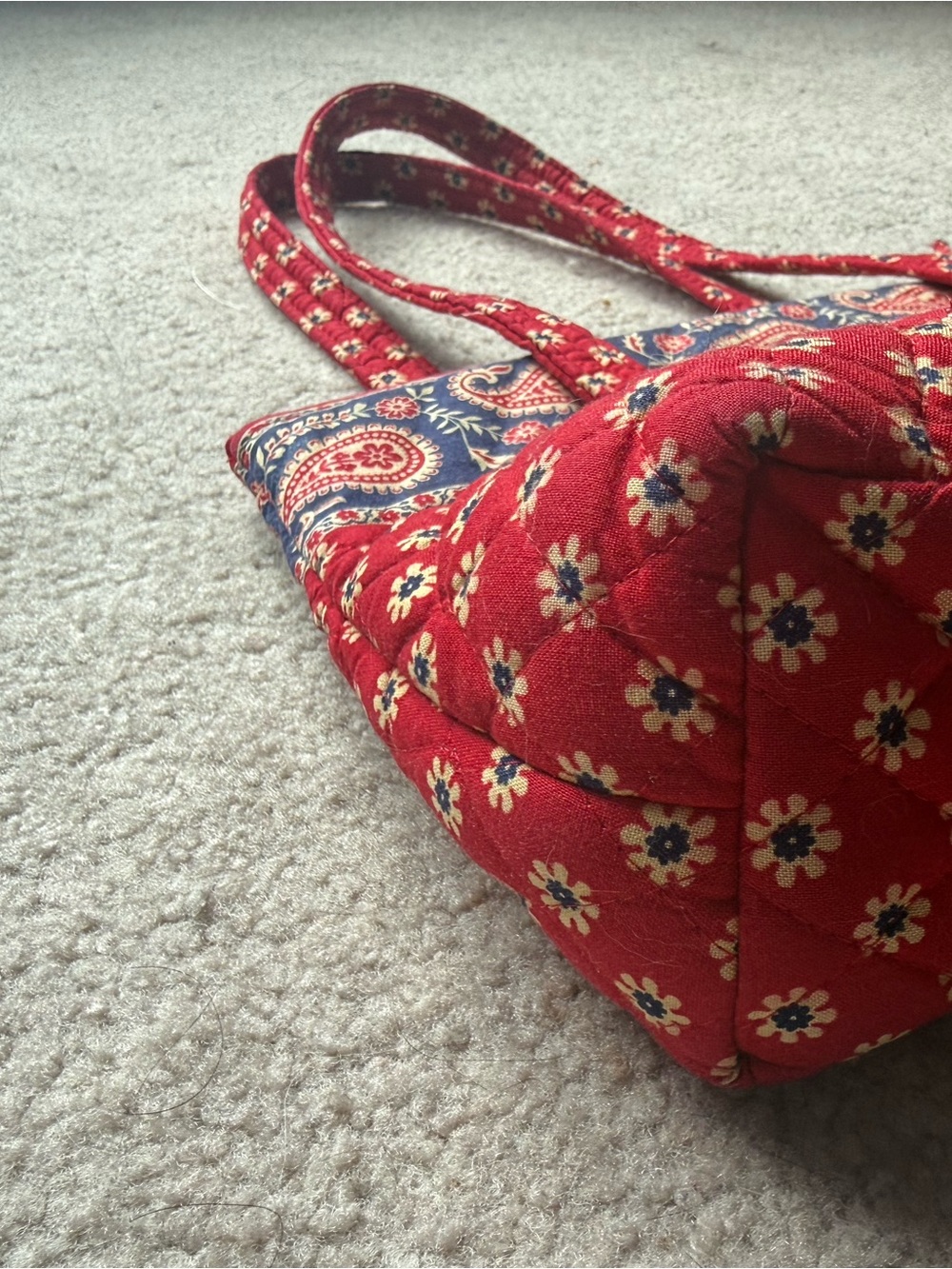 Vintage NWOT Vera Bradley Little Betsy - Americana Red - Picture 3 of 7